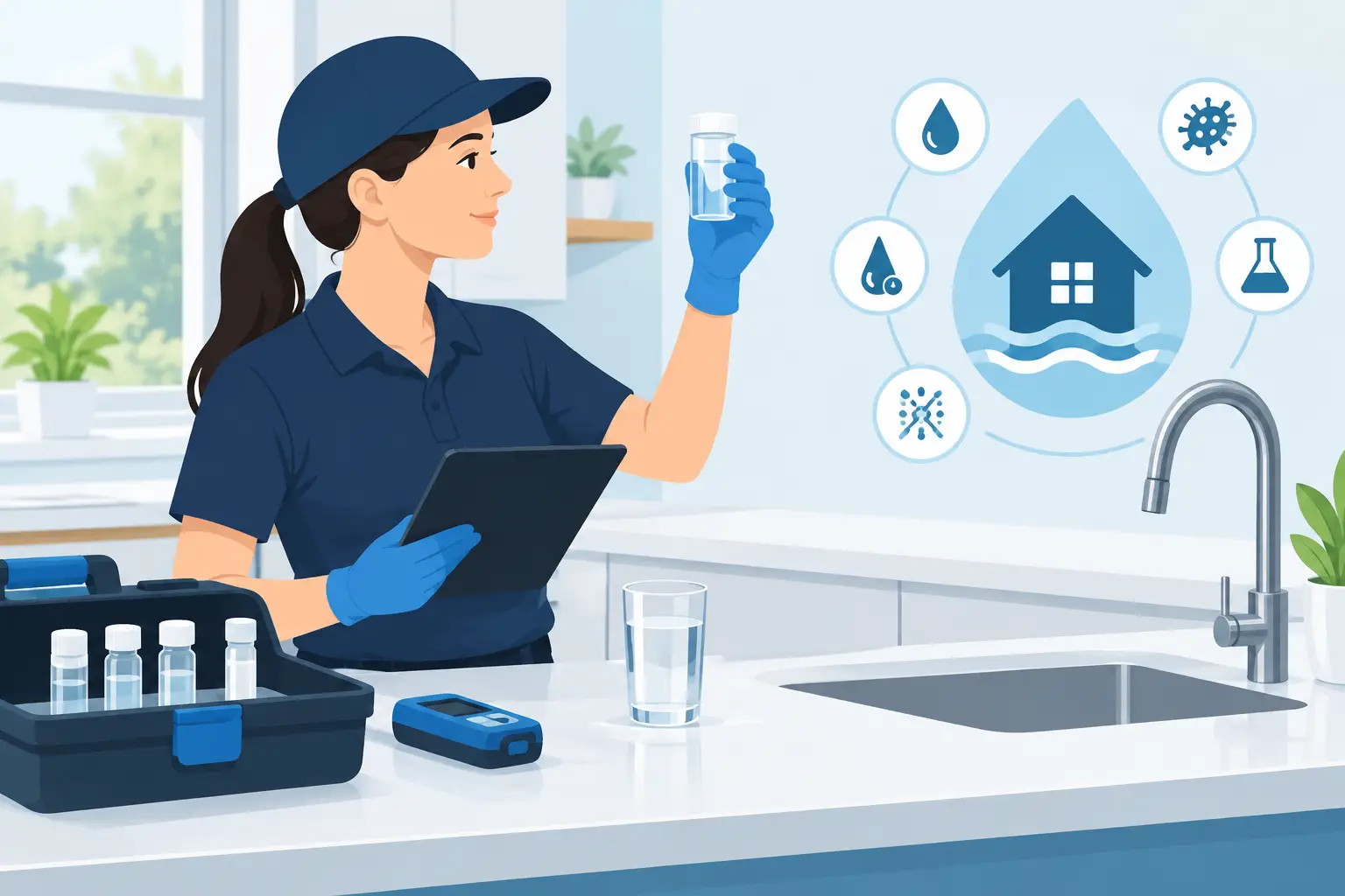 What a Home Water Quality Assessment Service Finds