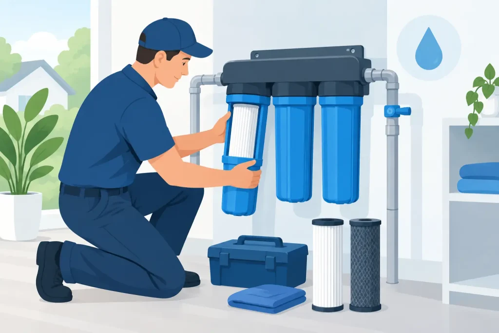 Whole House Water Filter Maintenance Made Simple